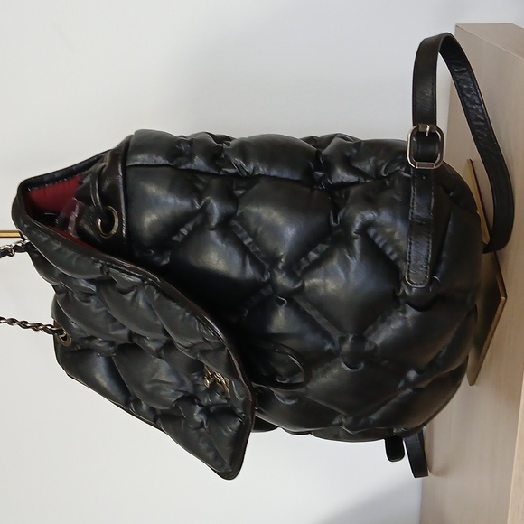 SOLD Chanel Black Quilted Leather Backpack - Picture 3 of 8